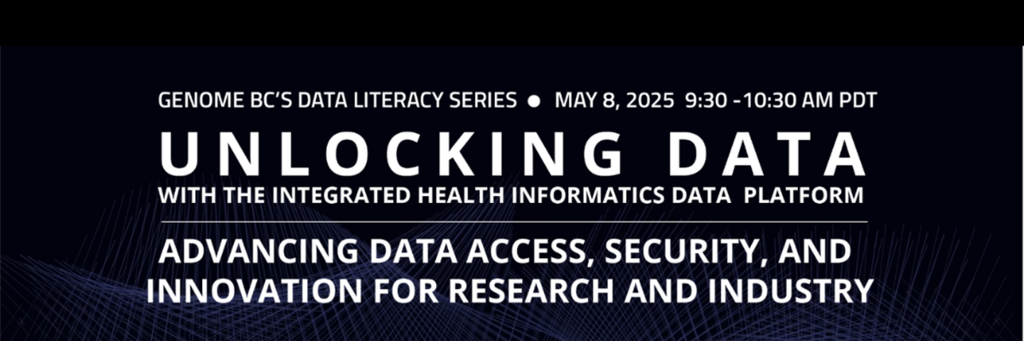 Genome BC Unlocking Data Event