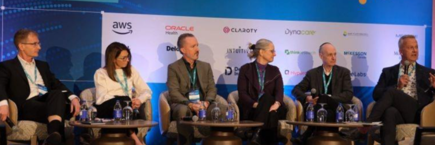 Brian Simmers at Health Innovation Summit in Montreal